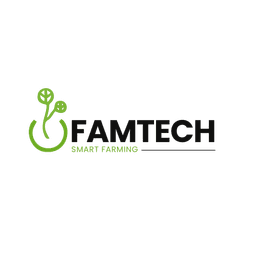 FAMTECH Smart Farming logo, symbolizing agricultural technology and growth